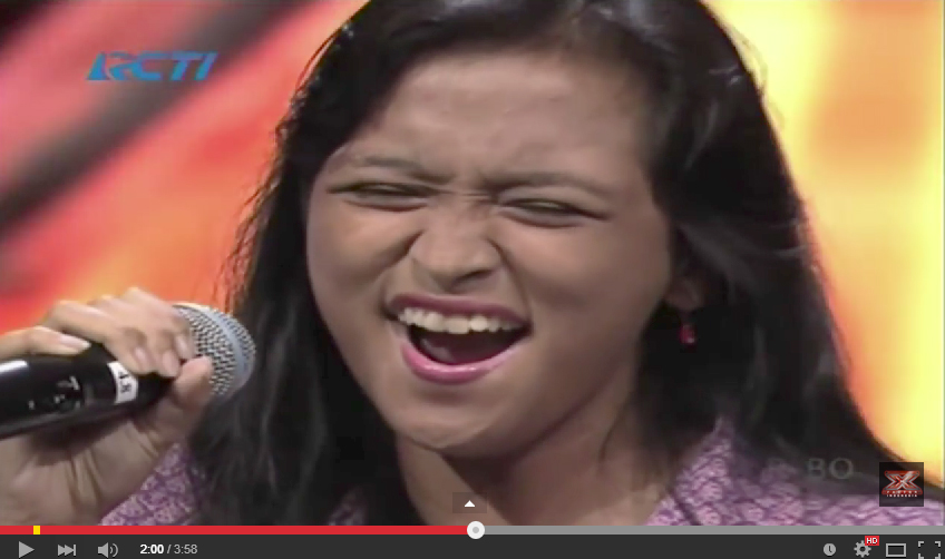 Nadira Arisanty © X Factor Indonesia/youtube