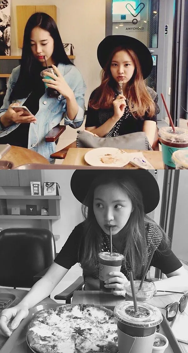 Na Eun A-Pink menghabiskan liburan bareng sang adik. © allkpop.com