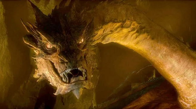 Bagaimanakah cara Bilbo melawan naga Smaug yang mengerikan ini? Tunggu di HOBBIT: THE BATTLE OF FIVE ARMIES
