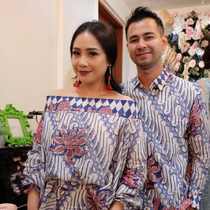 Penampilan serasi Gigi dan Raffi Ahmad. /©instagram.com/raffinagita1717