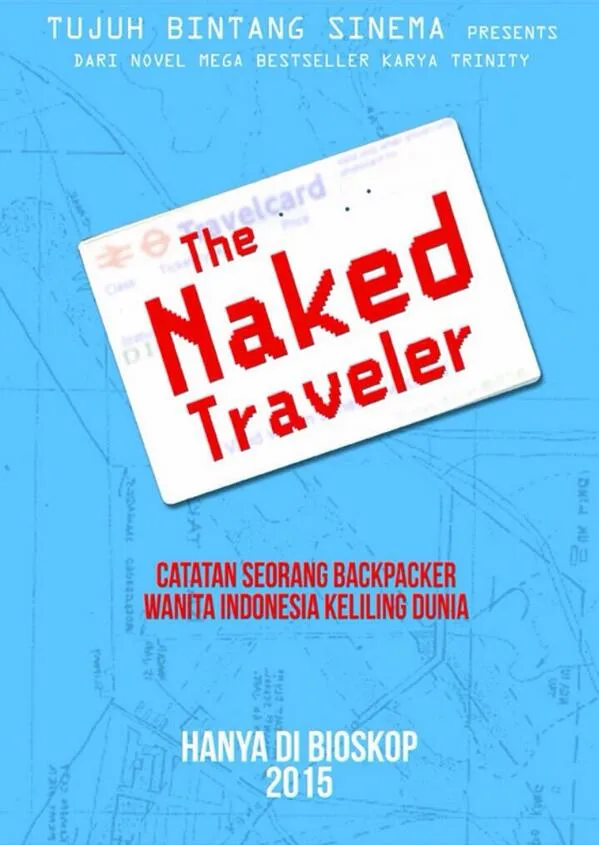 Poster film THE NAKED TRAVELER.