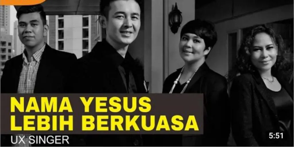 UX Singer - Hanya Nama Yesus Medley Terlalu Besar