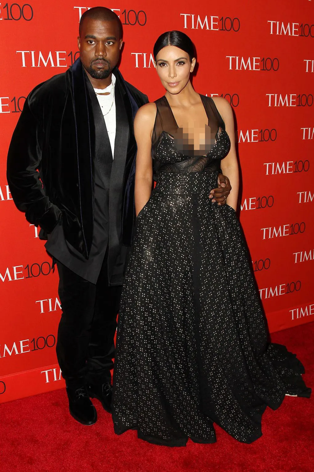 North West dan Saint West, nama anak Kim dan Kanye © glamourmagazine.co.uk