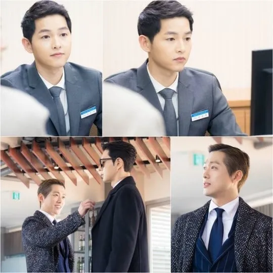 Teaser kemunculan Song Joong Ki dan Nam Goong Min dalam MAN TO MAN. ©soompi.com