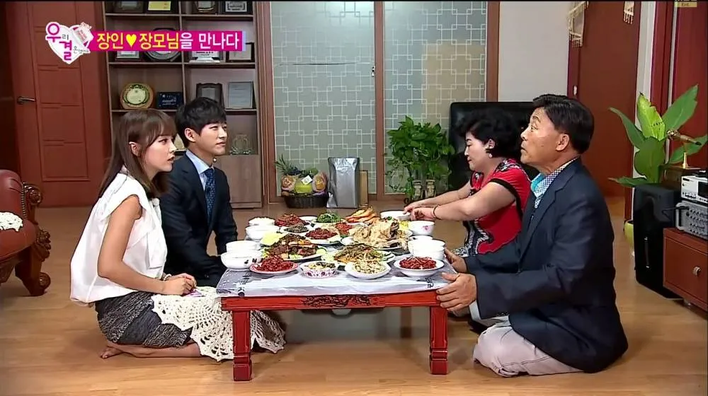 Nam Goong Min dan Hong Jin Young saat syuting We Got Married. ©MBC