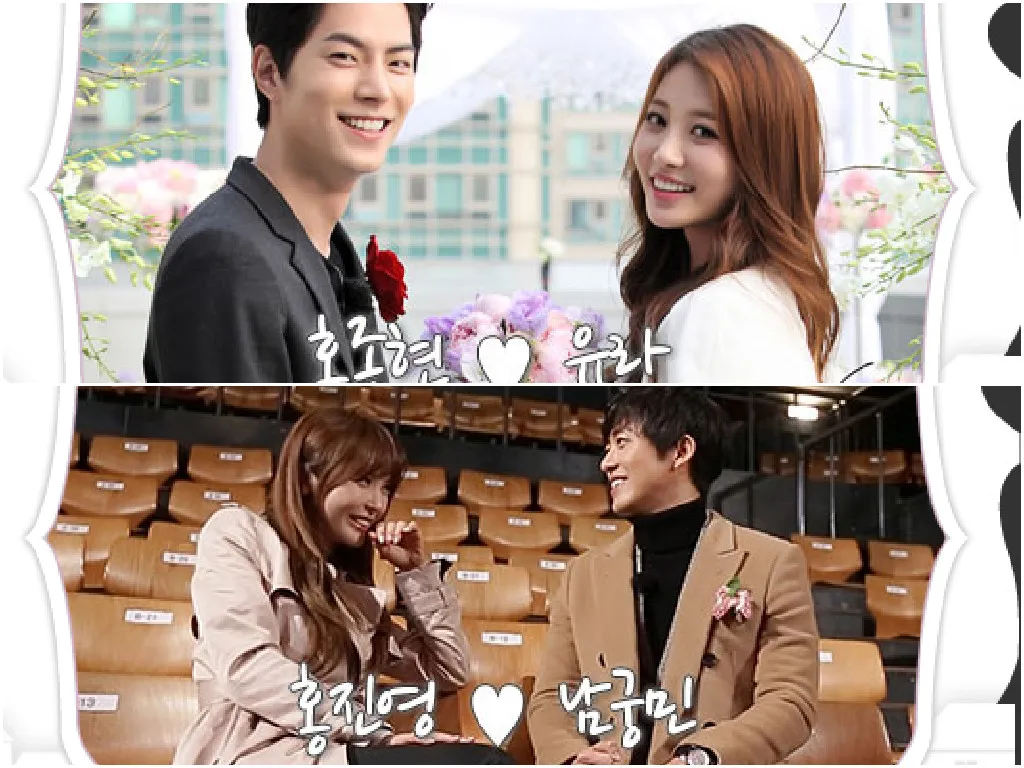 Yura - Jong Hyun dan Nam Gong Min - Hong Jin Young bersiap melangkah dari We Got Married. @soompi.com