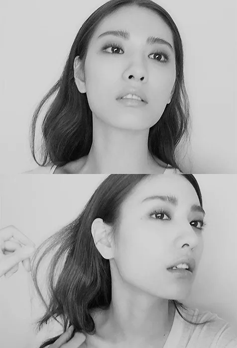 Selfie cantik Nana After School. ©Nate