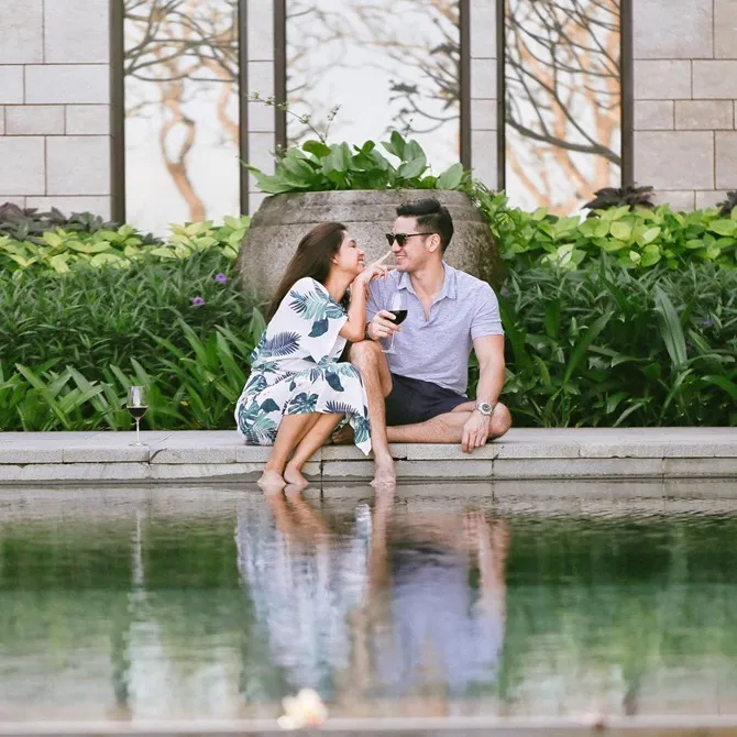 Potret kemesraan Andrew dan Nana (Credit: instagram.com/nanamirdad_)