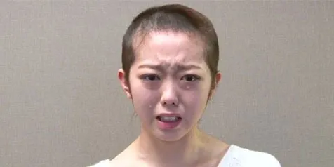 Member AKB48, Minami Minegishi Potong Habis Rambut
