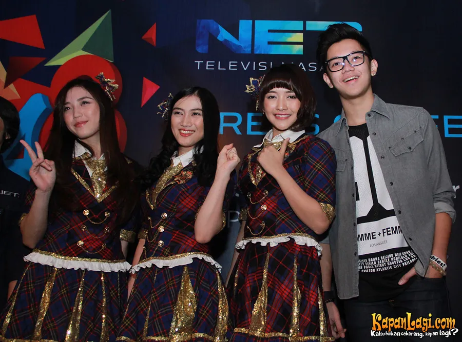 JKT48 bakal ramaikan acara remaja yang dipandu Brandon Salim di NET TV ©KapanLagi.com/Agus