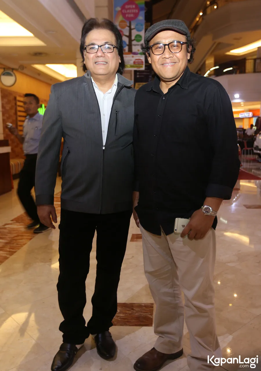 Produser OOPS ADA VAMPIR (kanan) dan Benny Setiawan siap produksi film Rudy Hartono/©KapanLagi.com®/Budy Santoso