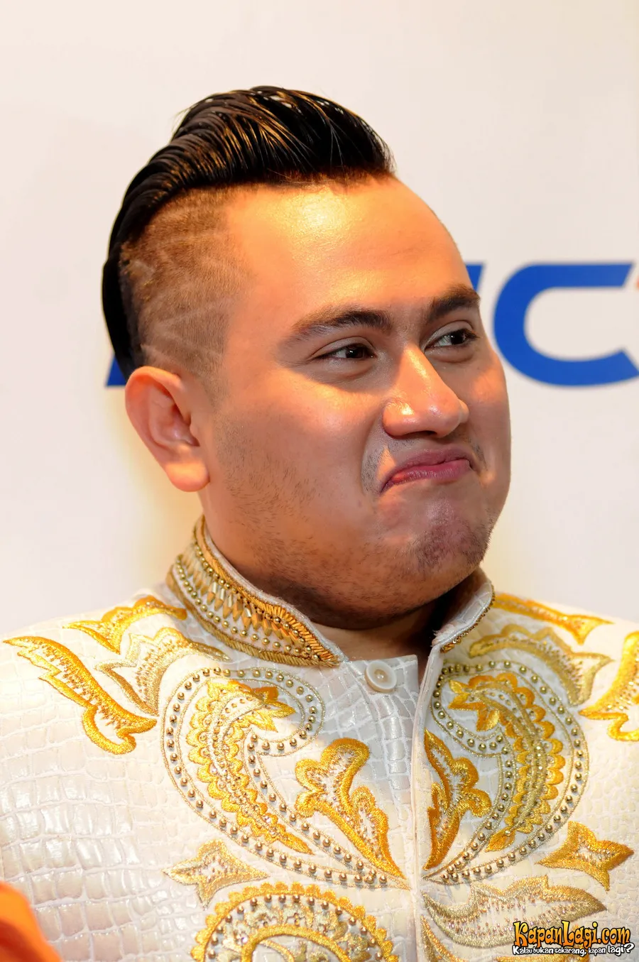 Nassar tak mau banyak bicara soal perkawinannya yang di ujung tanduk. ©KapanLagi.com®/Bambang E Ros