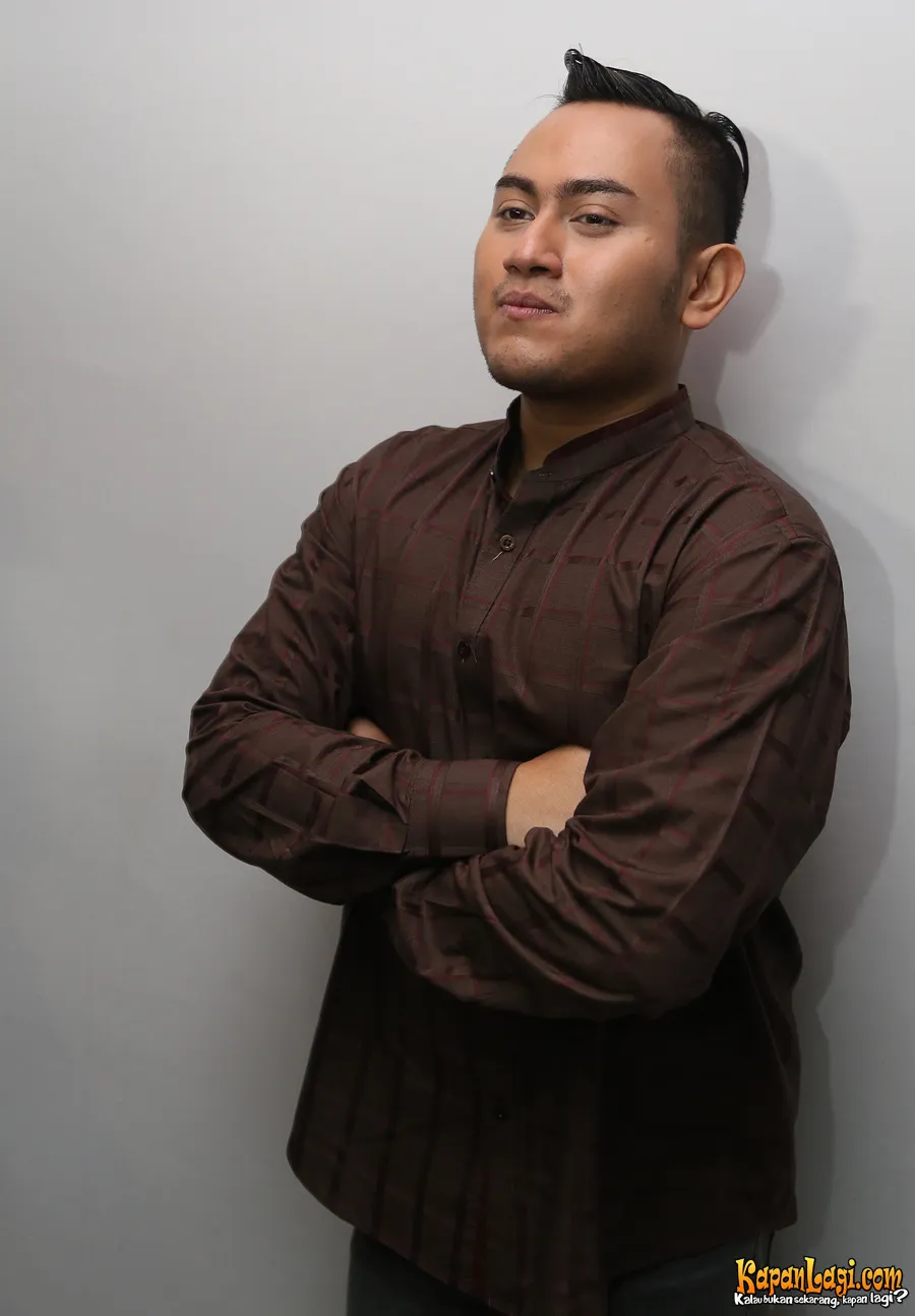Ketika dikonfirmasi terkait isu sebagai penyuka sesama jenis, Nassar menjawab dengan nada tinggi. ©KapanLagi.com®/Agus Apriyanto