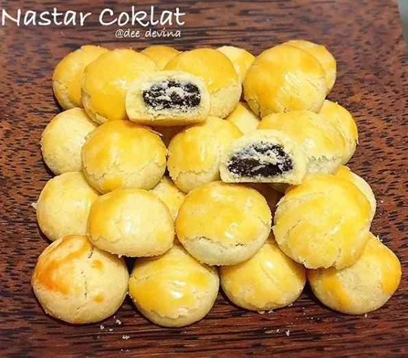 Nastar Isi Coklat (credit: instagram.com/dee_devina)