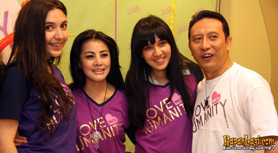 natasha vinski ulang tahun sekaligus kampanye love humanity