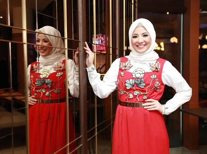 Natasha Rizki menuangkan pengalamannya menjadi istri dan seorang ibu di usia muda. © KapanLagi.com/Bayu Herdianto