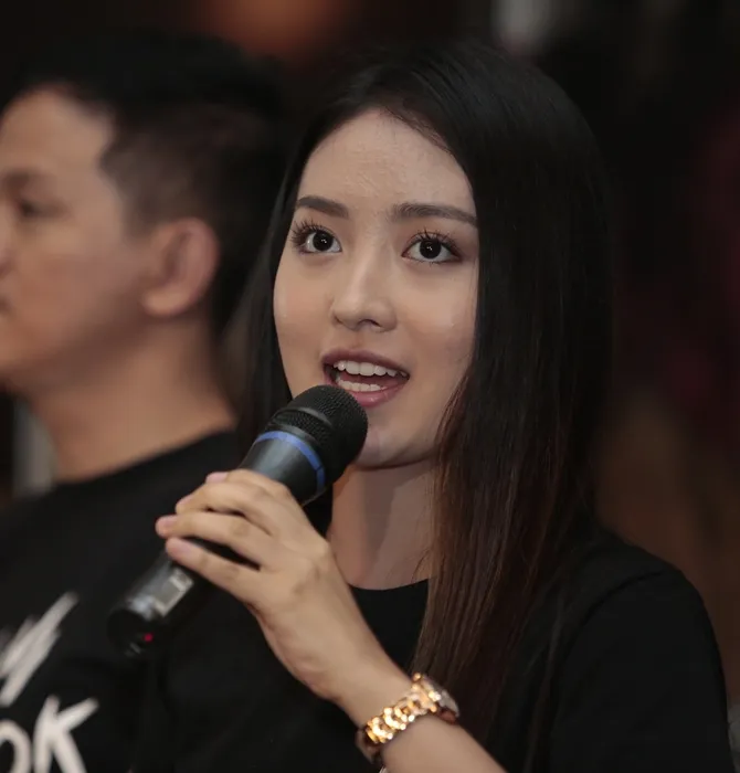 Natasha berjanji tidak akan terjerat dan mengonsumsi narkoba. © KapanLagi.com/Muhammad Akrom Sukarya
