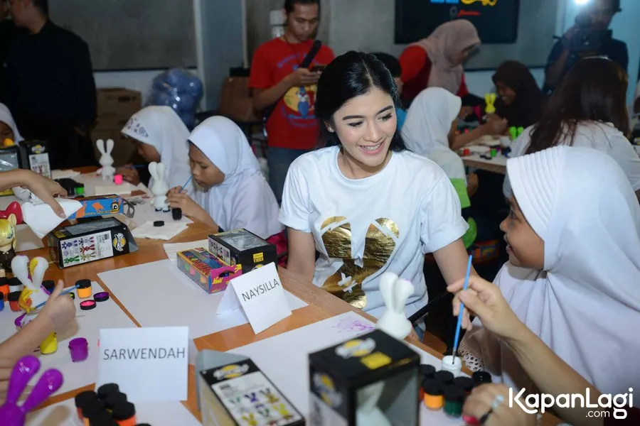 Naysila Mirdad bercanda rencana pernikahannya sudah terlewat. ©KapanLagi.com/Bayu Herdianto