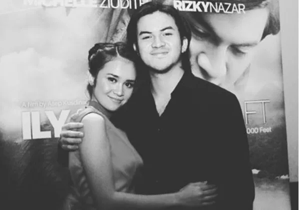 Rizky Nazar terlihat mesra dengan Michelle Ziudith © Instagram.com/rizkynazar20