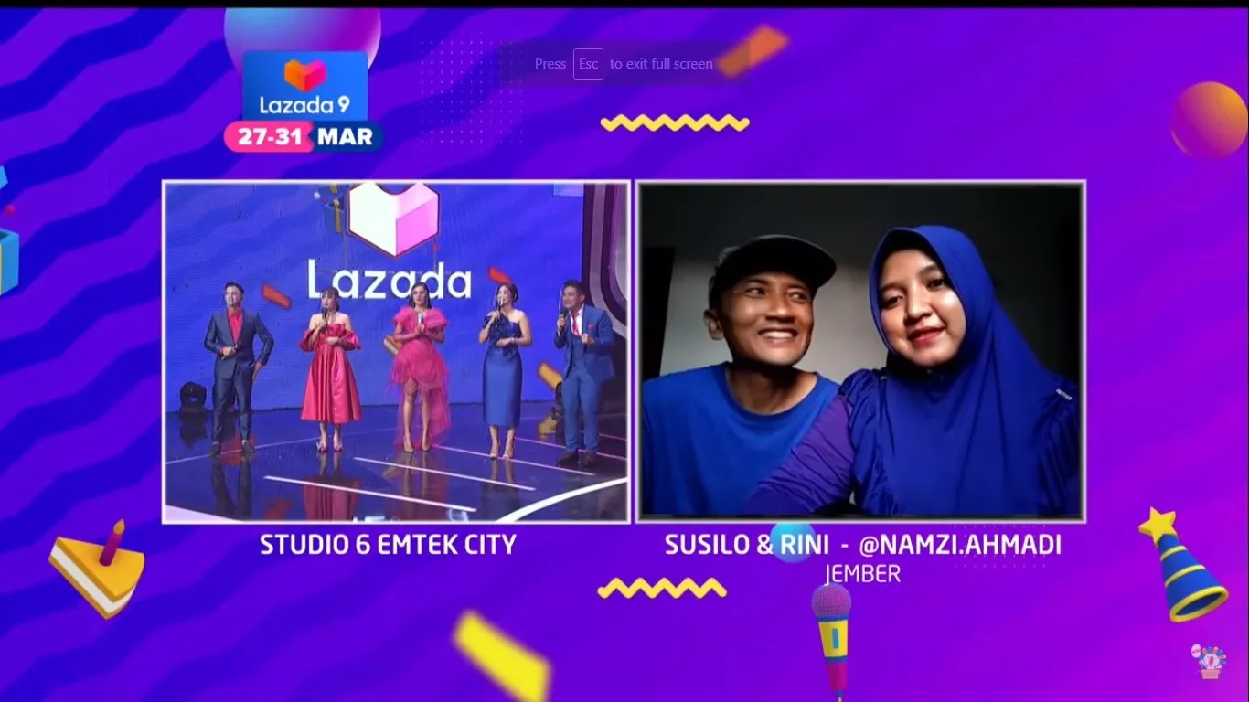 Credit: YouTube Lazada Indonesia