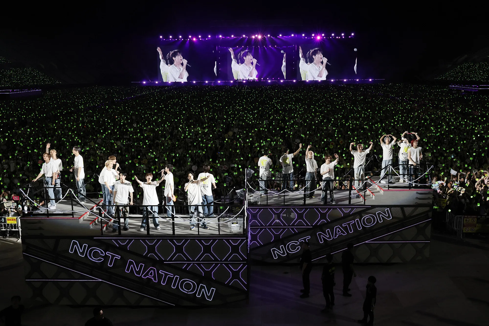 NCT STADIUM LIVE ‘NCT NATION : To The World-in JAPAN’ (Credit: SM Entertaiment)