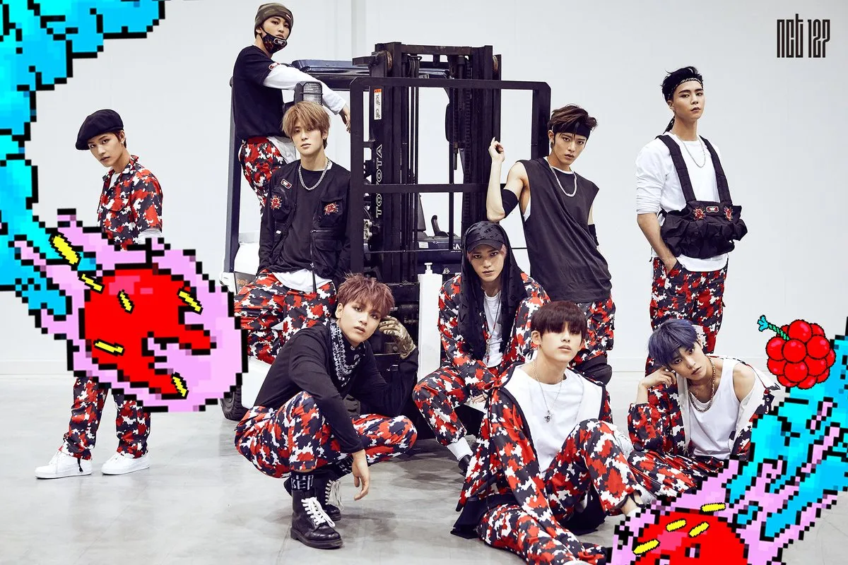 Lagu Cherry Bomb dari NCT 127 juga masuk nominasi © SM Entertainment