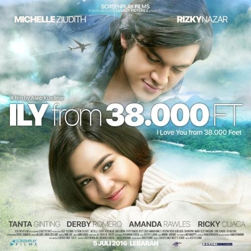 ILY From 38.000 Feet tembus 1 juta penonton/©Screenplay