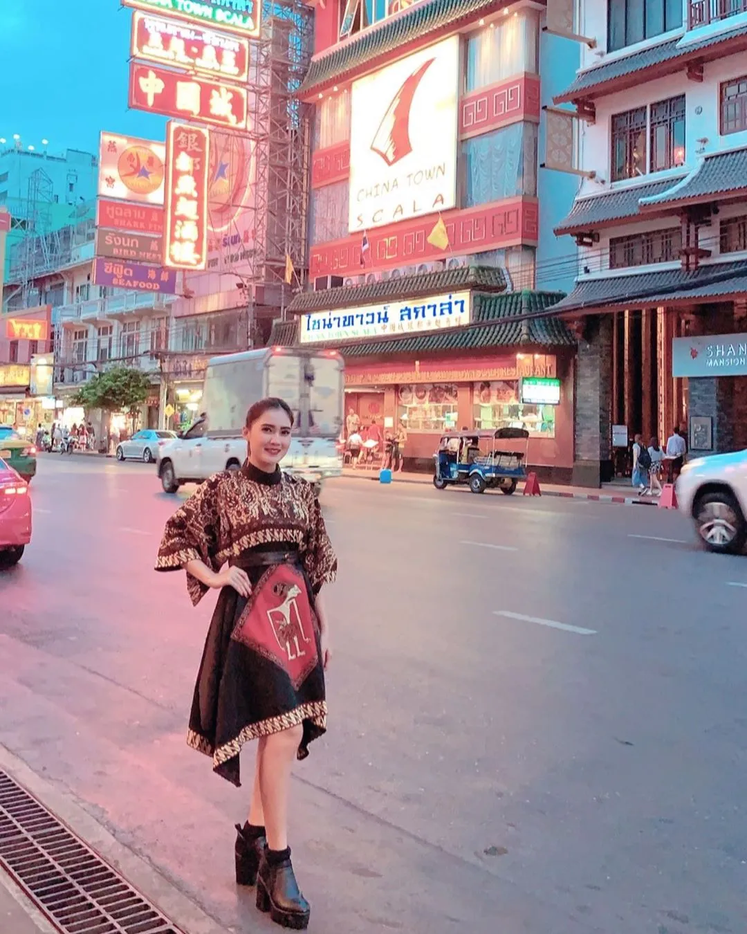 Nella Kharisma saat liburan di Bangkok, Thailand credit: instagram.com/nellakharisma