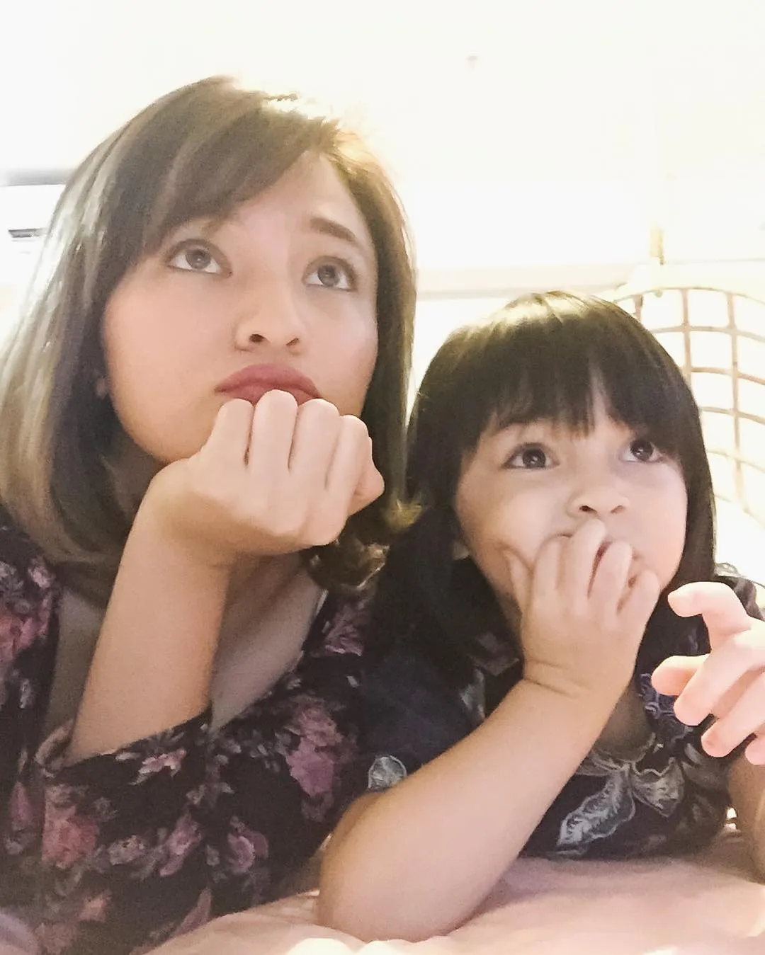 Chacha dan Sienna, mirip kan? © instagram.com/marshanda99