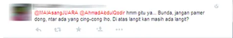 Komentar Netizen 3 untuk Maia Estianty @Twitter.com-MAIAsangJUARA