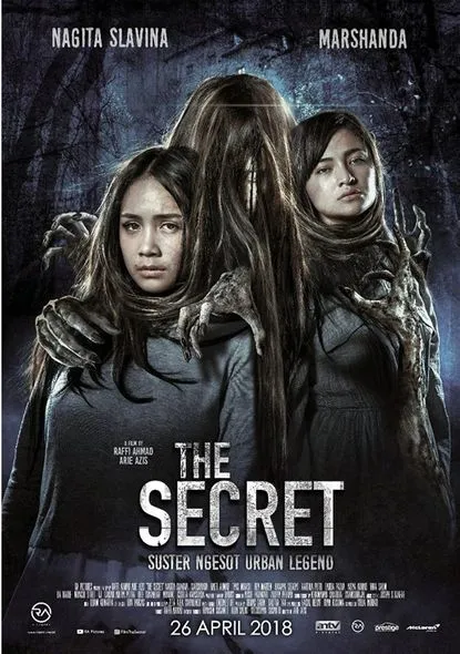 Poster Film THE SECRET: SUSTER NGESOT URBAN LEGEND (Credit: RA Pictures)