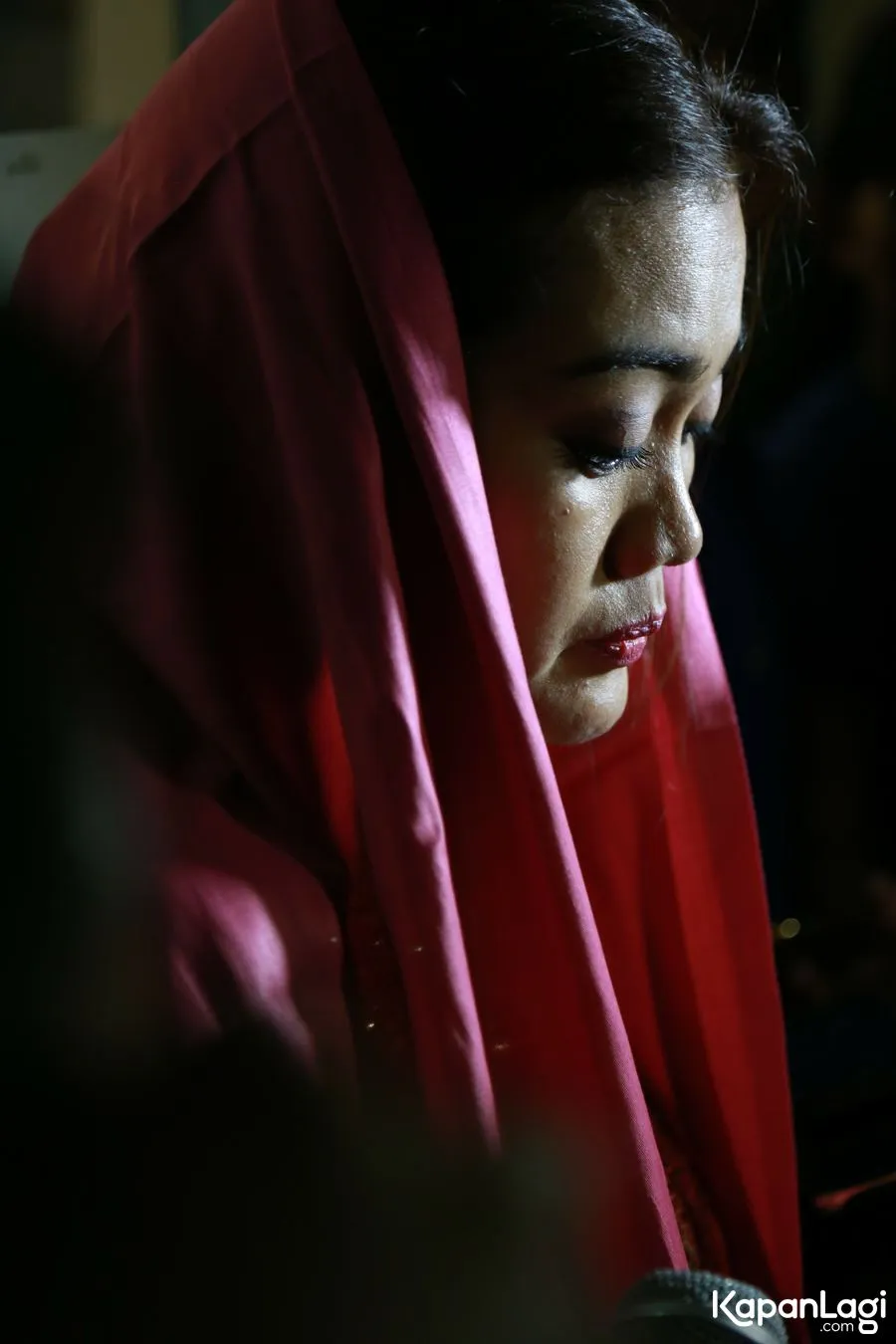 Nia Anggia menyebut Jupe sempat menangis dan bersedih saat dikunjungi keponakannya. © KapanLagi.com/Agus Apriyanto