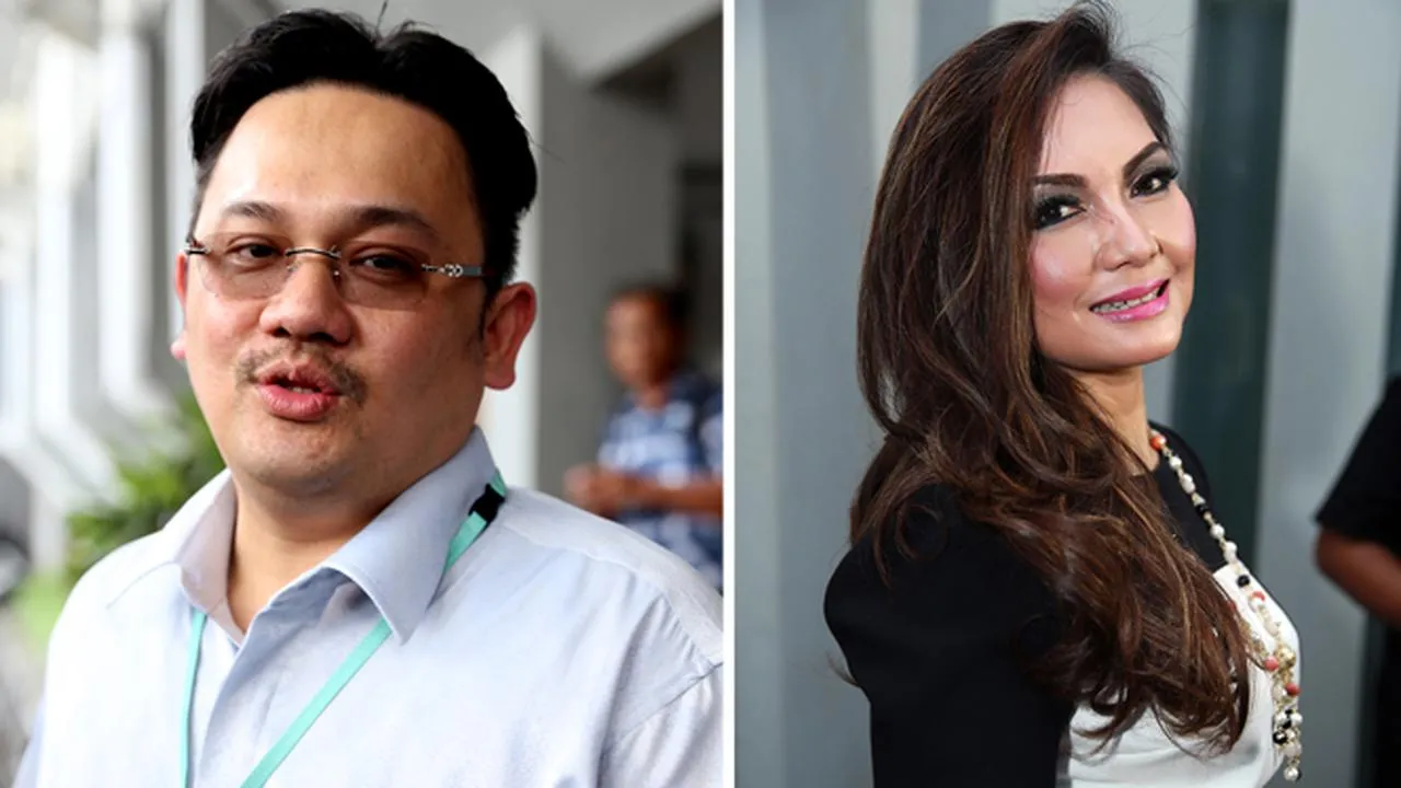 Farhat Abbas dan Nia Daniaty (Credit: via liputan6.com)