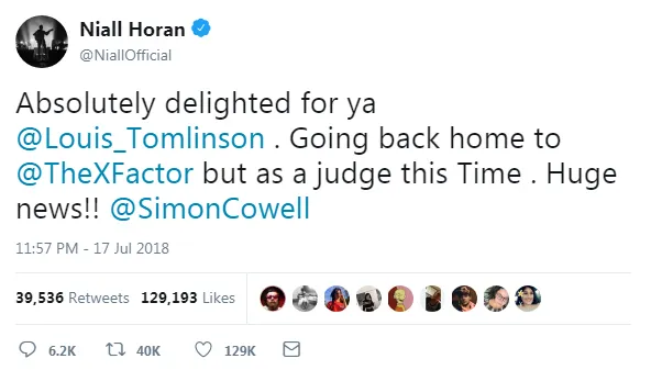 © twitter.com/NiallOfficial