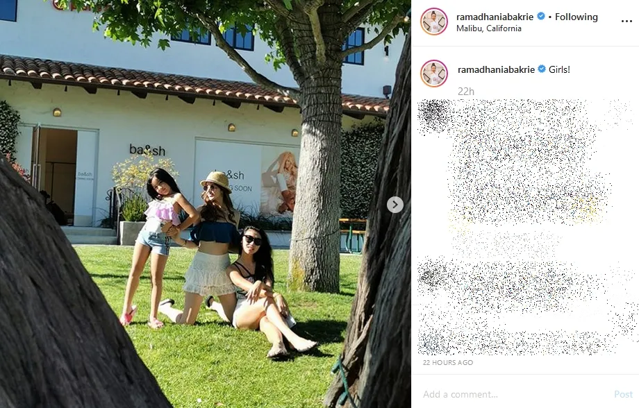 © instagram.com/ramadhaniabakrie