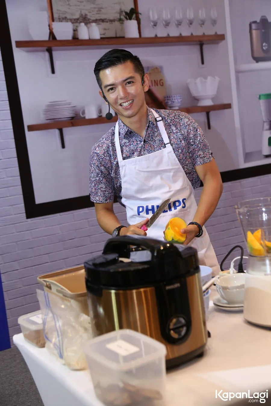 Nicky Tirta jalani akting dan masak secara beriringan © KapanLagi.com®/Agus Apriyanto