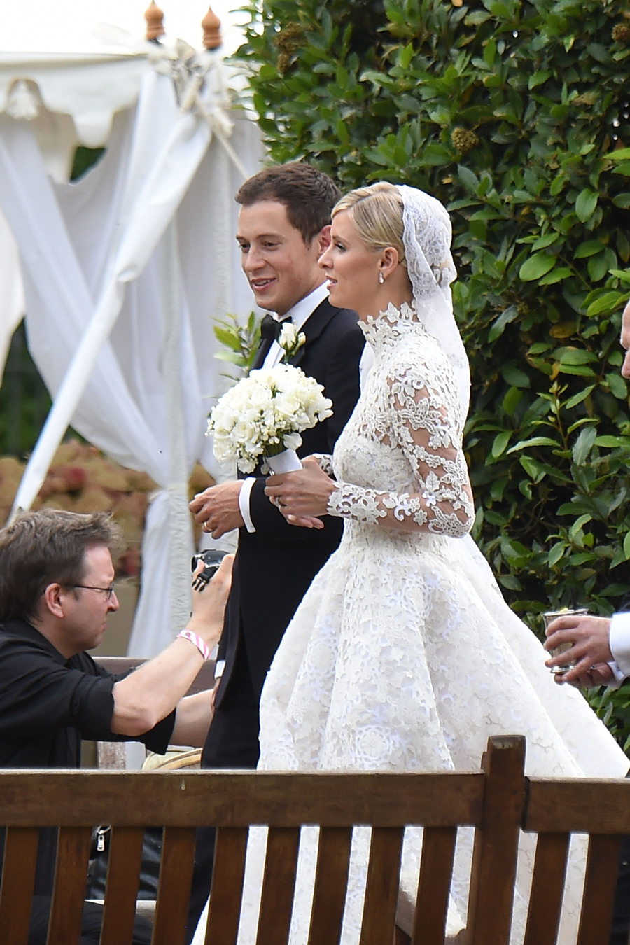 Nicky dan James Rothschild memilih menikah di Kensington Palace pada 2015 lalu. (Fameflynet)