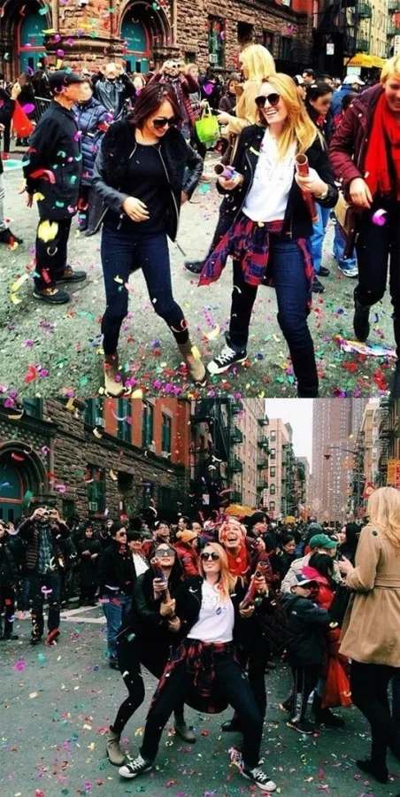 Nicole KARA terlihat bersenang-senang. ©soompi.com