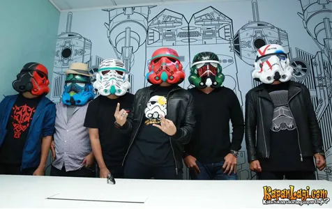 Nidji dipilih menjadi brand ambassador Star Wars © KapanLagi.com/Bayu Herdianto