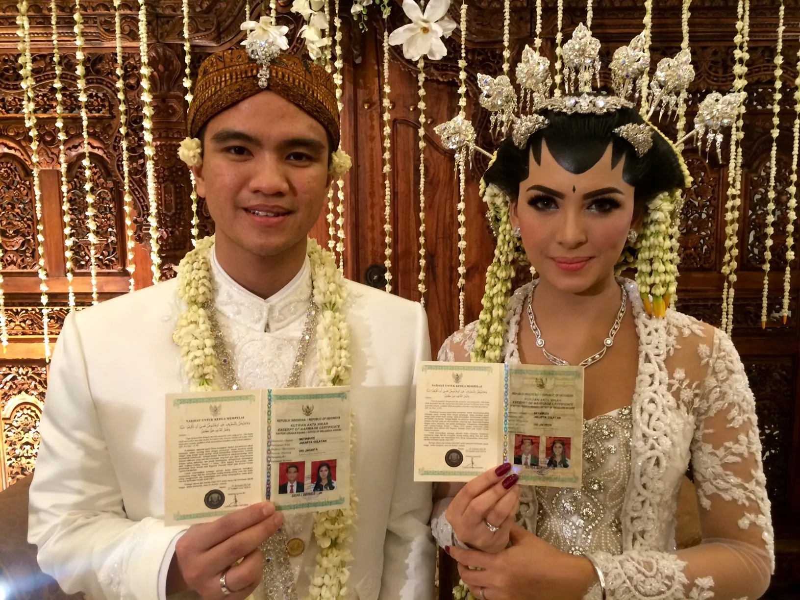 Alisia Rininta dan Novian Herbowo akan bulan madu ke Eropa © KapanLagi.com®/Sahal Fadhli