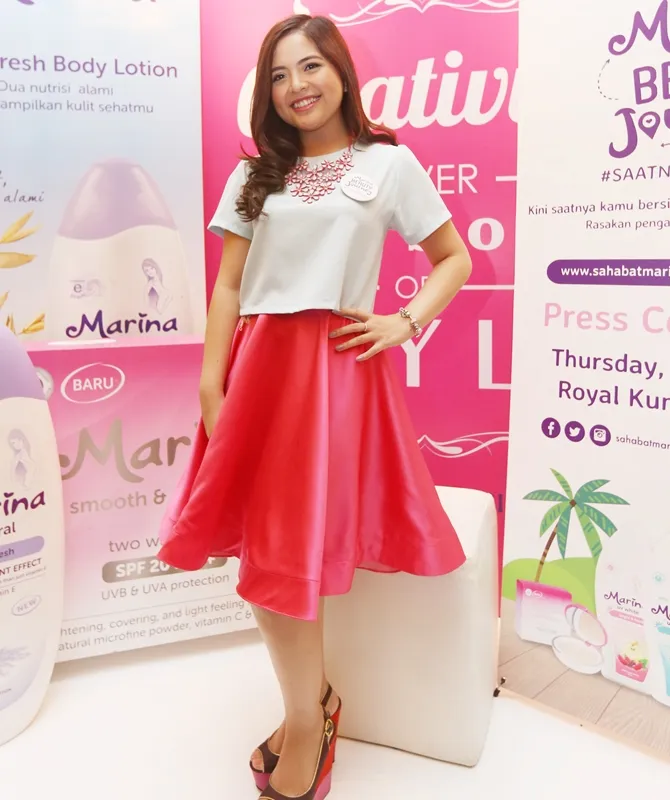 Tasya Kamila minta doa tentang rencana ke depannya bersama Randy. © KapanLagi.com/Budy Santoso