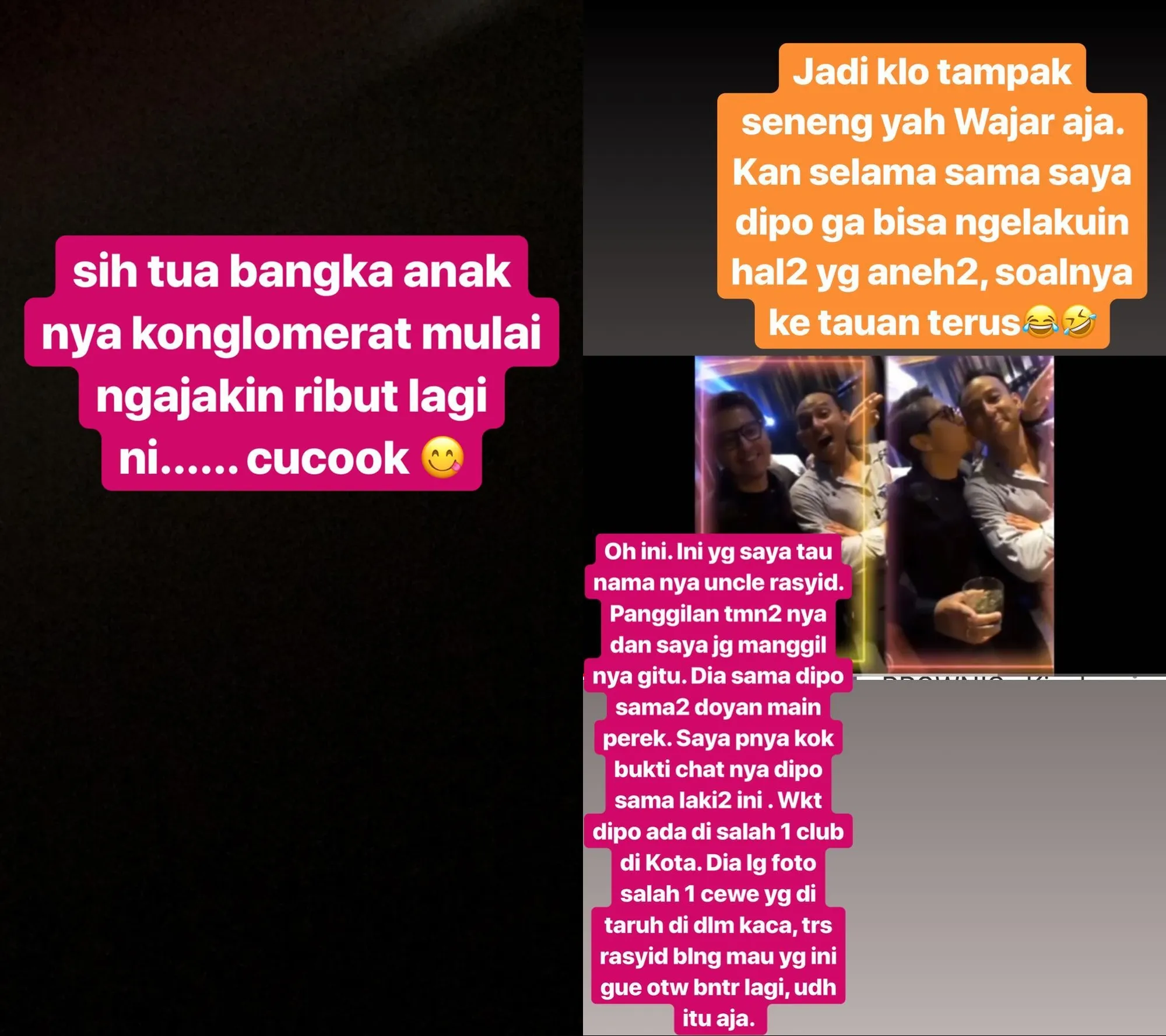Nikita Mirzani bongkar aib Dipo ©instagram/nikitamirzanimawardi_17
