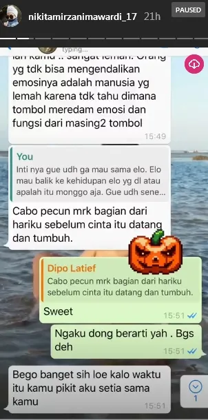 Nikita Mirzani bongkar bukti Dipo pakai narkoba ©instagram/Nikitamirzanimawardi_17