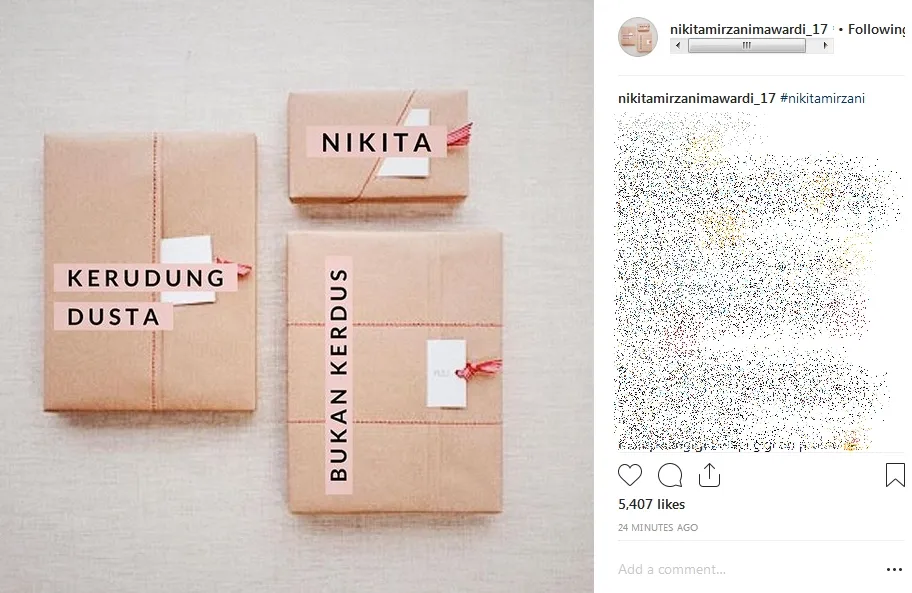  Nikita Mirzani ©instagram.com/nikitamirzanimawardi_17