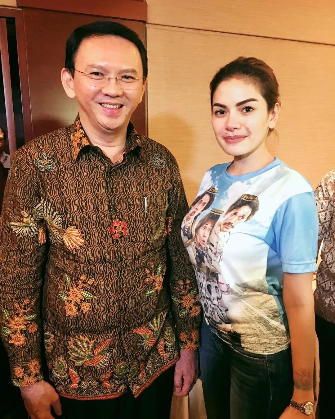 Niki dan Ahok dukung perfilman Indonesia © Instagram/nikitamirzanmawardi