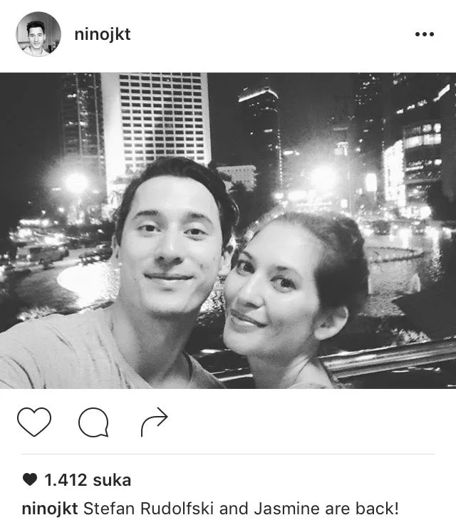 Dekat dan hangat, apa Nino Fernandez dan Hannah Al Rashid pacaran? © instagram.com/ninojkt
