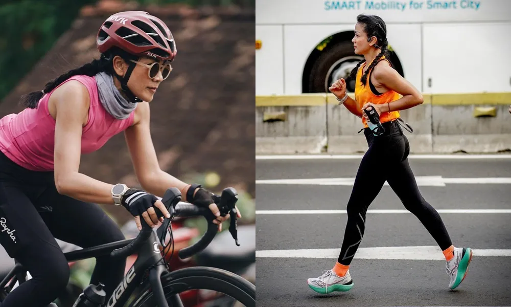 Potret Nirina Zubir Potret Nirina Zubir Olahraga (Credit: Instagram/nirinazubir_)