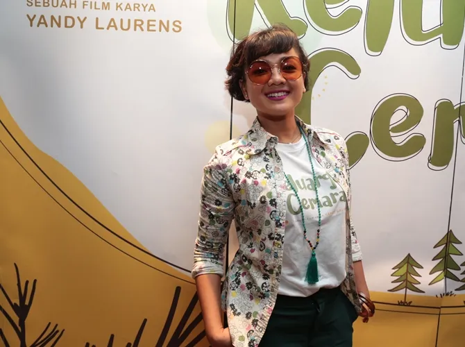 Ketika mendapat tawaran bermain di film 'KELUARGA CEMARA', Nirina mengaku senang! © KapanLagi.com/Muhammad Akrom Sukarya