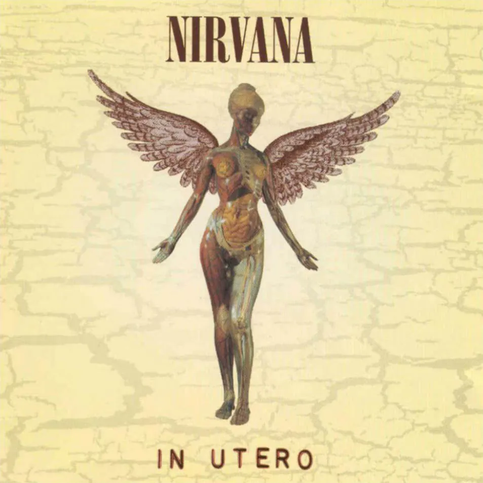 Cover Album IN UTERO Buatana Kurt Cobain