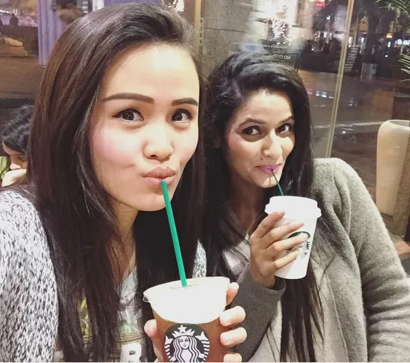 Nita Sofiani makin akrab dengan adik Vin Rana @ Instagram.com/nitasofiani